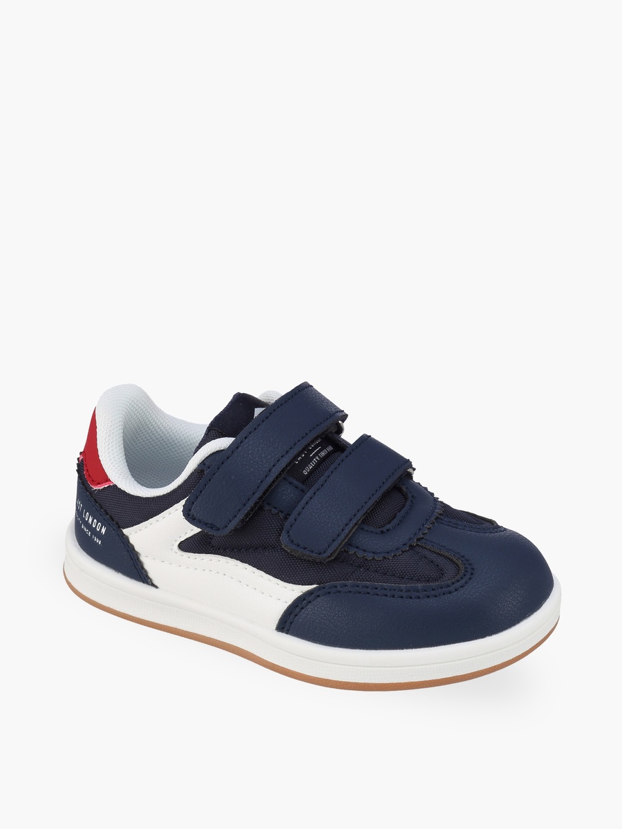 Boys Hook and Loop Ankle Sneakers