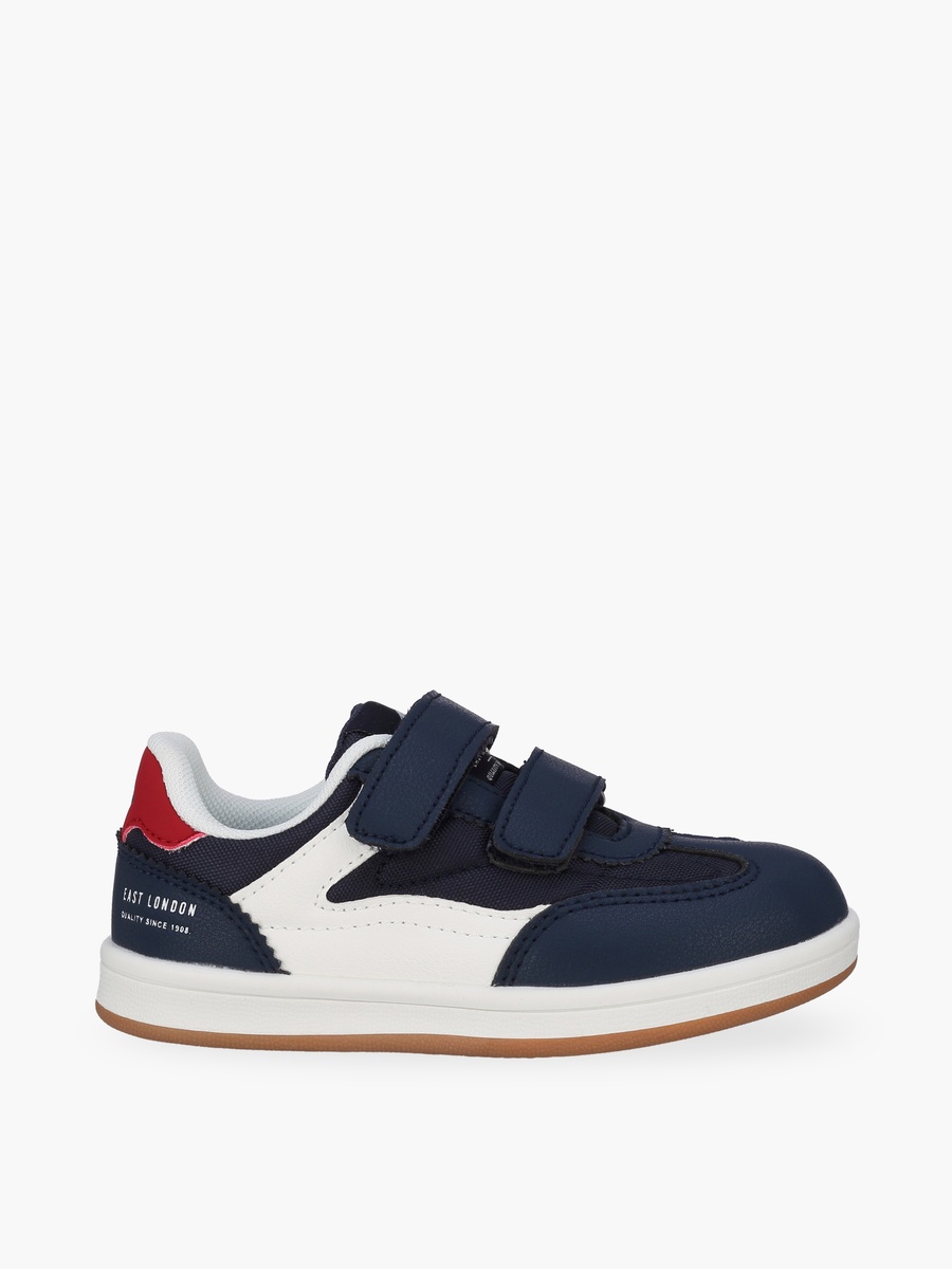 Boys Hook and Loop Ankle Sneakers