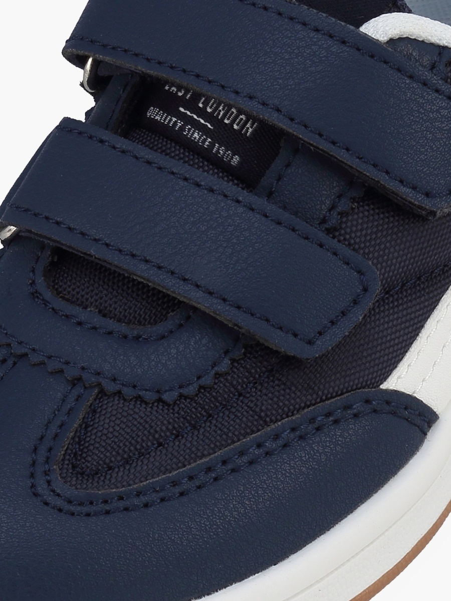 Boys Hook and Loop Ankle Sneakers