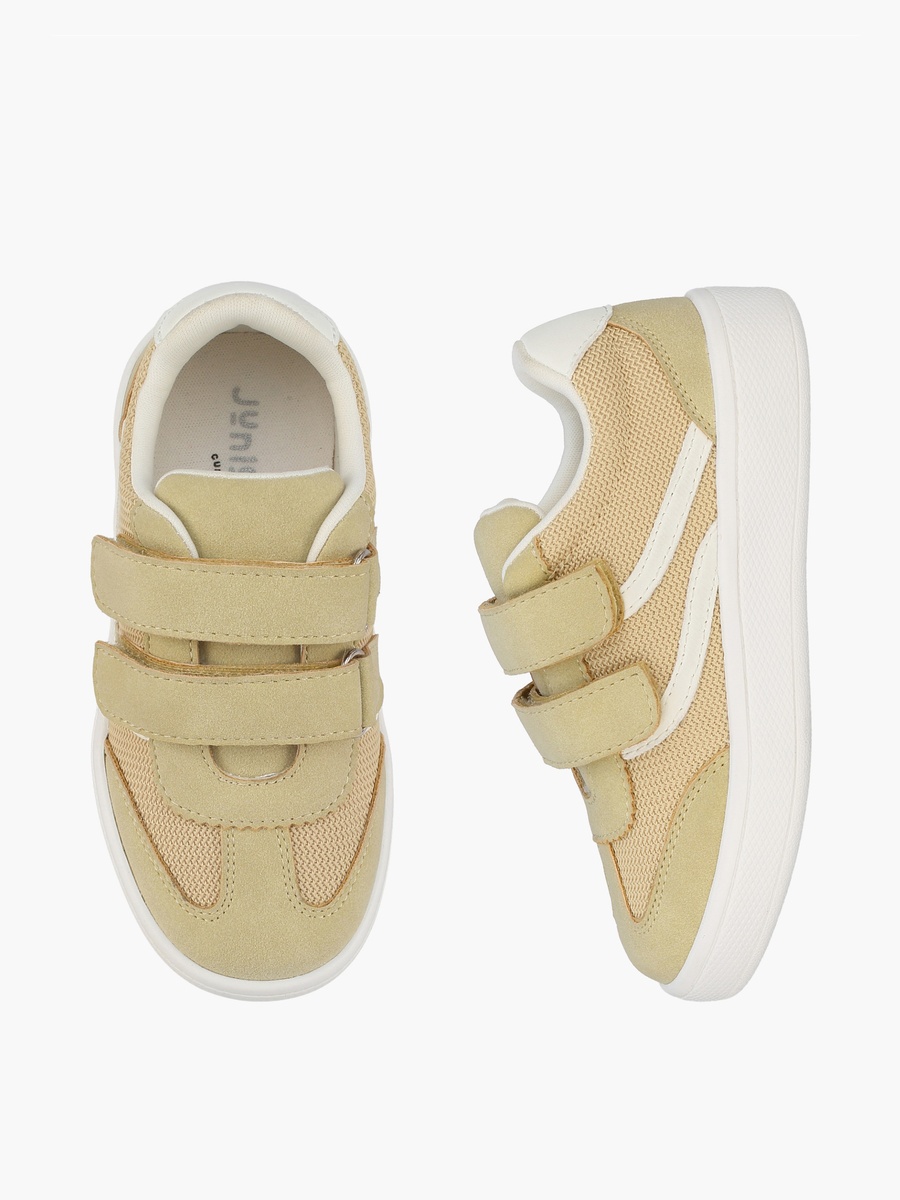 Girls Hook and Loop Ankle Sneakers