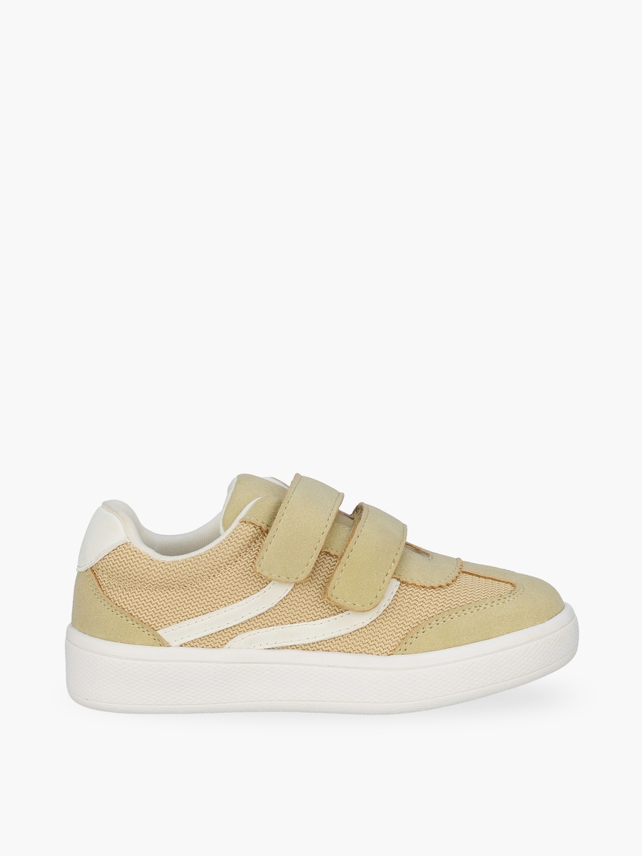 Girls Hook and Loop Ankle Sneakers