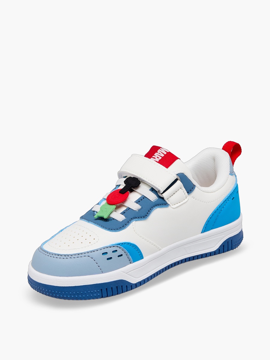 Boys Avengers Print Hook and Loop Ankle Sneakers