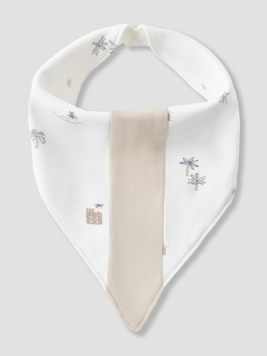Baby Bib with Snap Button Closure