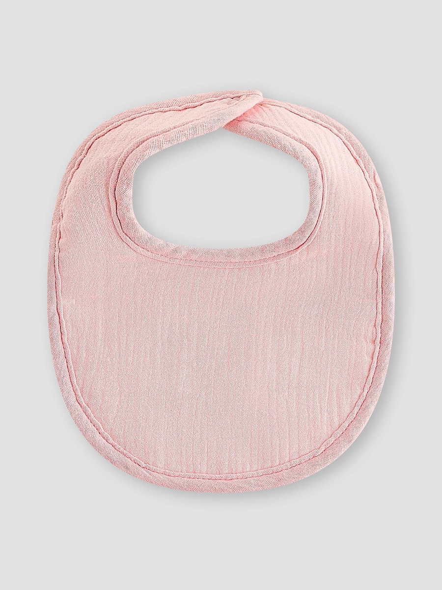 Pack of 2 Baby Bib with Snap Button Closure