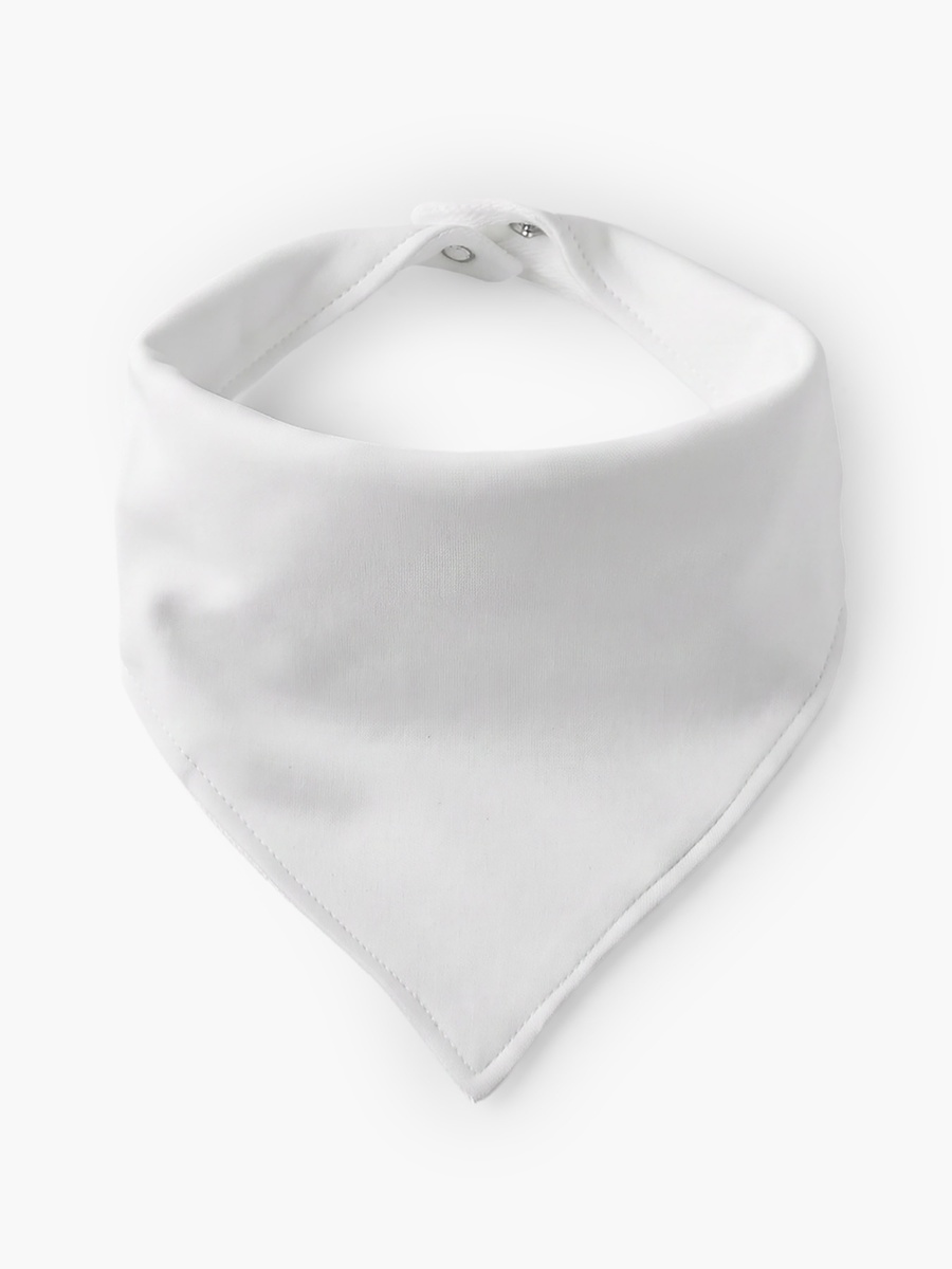 Pack of 5 Baby Bib with Snap Button Closure