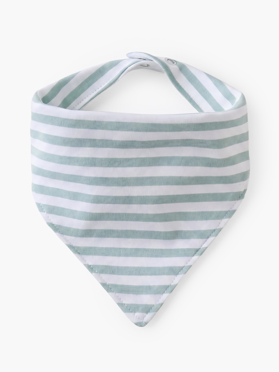 Pack of 5 Baby Bib with Snap Button Closure