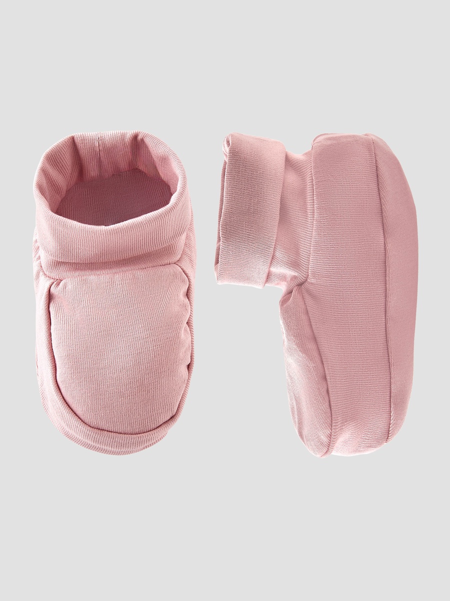 Pack of 2 Assorted Print Booties with Cuffed Hem