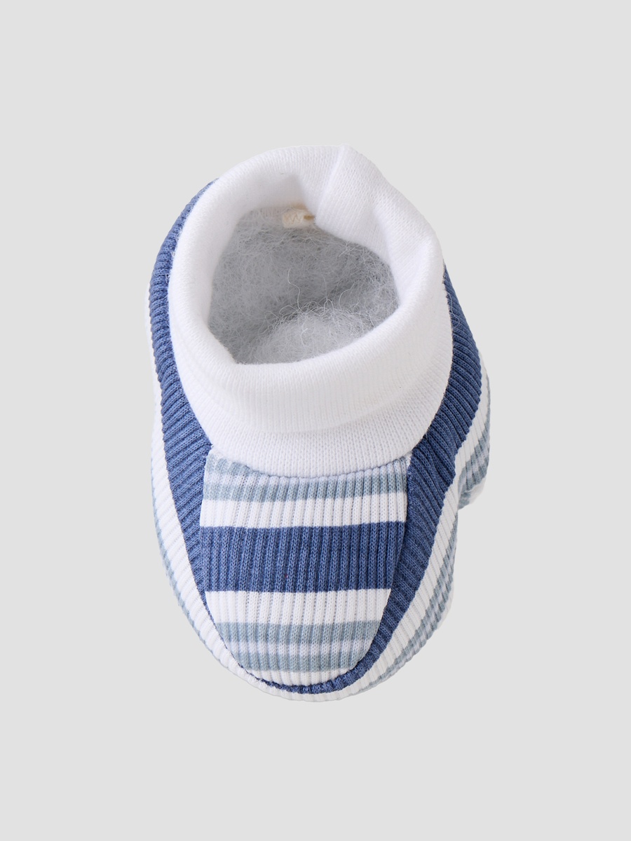 Pack of 2 Booties with Rolled Hem