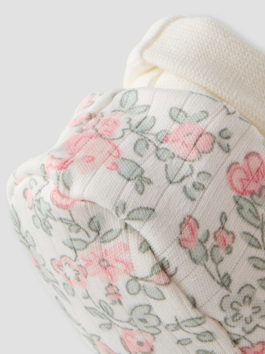 Pack of 2 Assorted Print Booties with Rolled Cuff