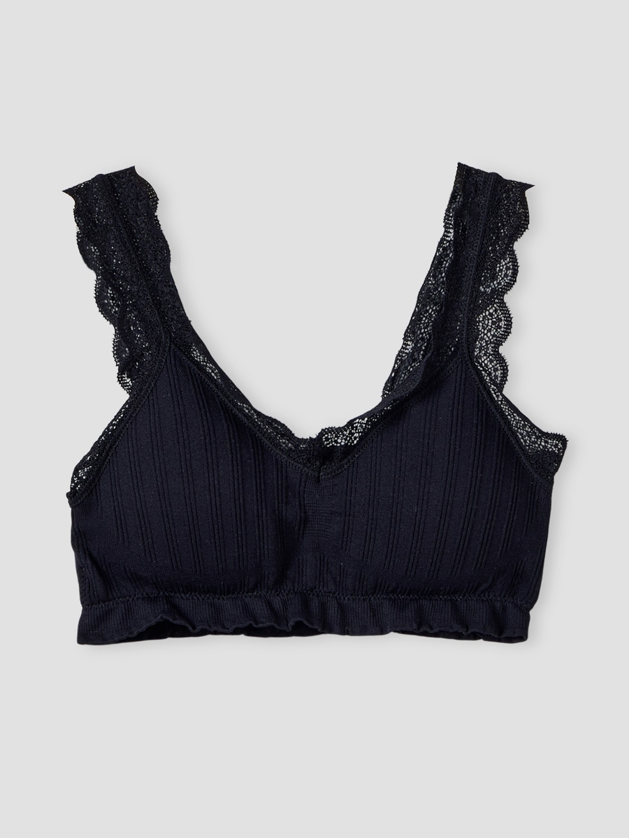 Pack of 2 Trainer Bra with Lace Trim