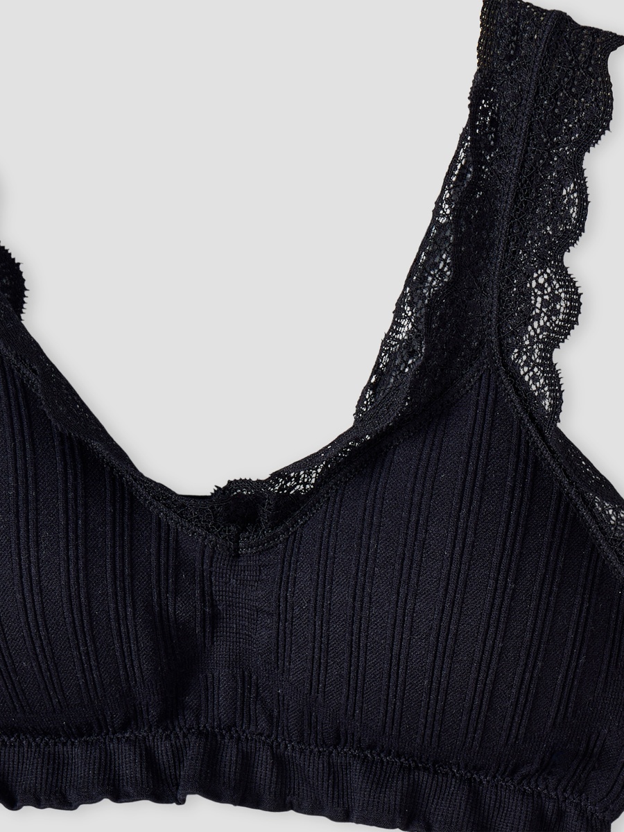 Pack of 2 Trainer Bra with Lace Trim