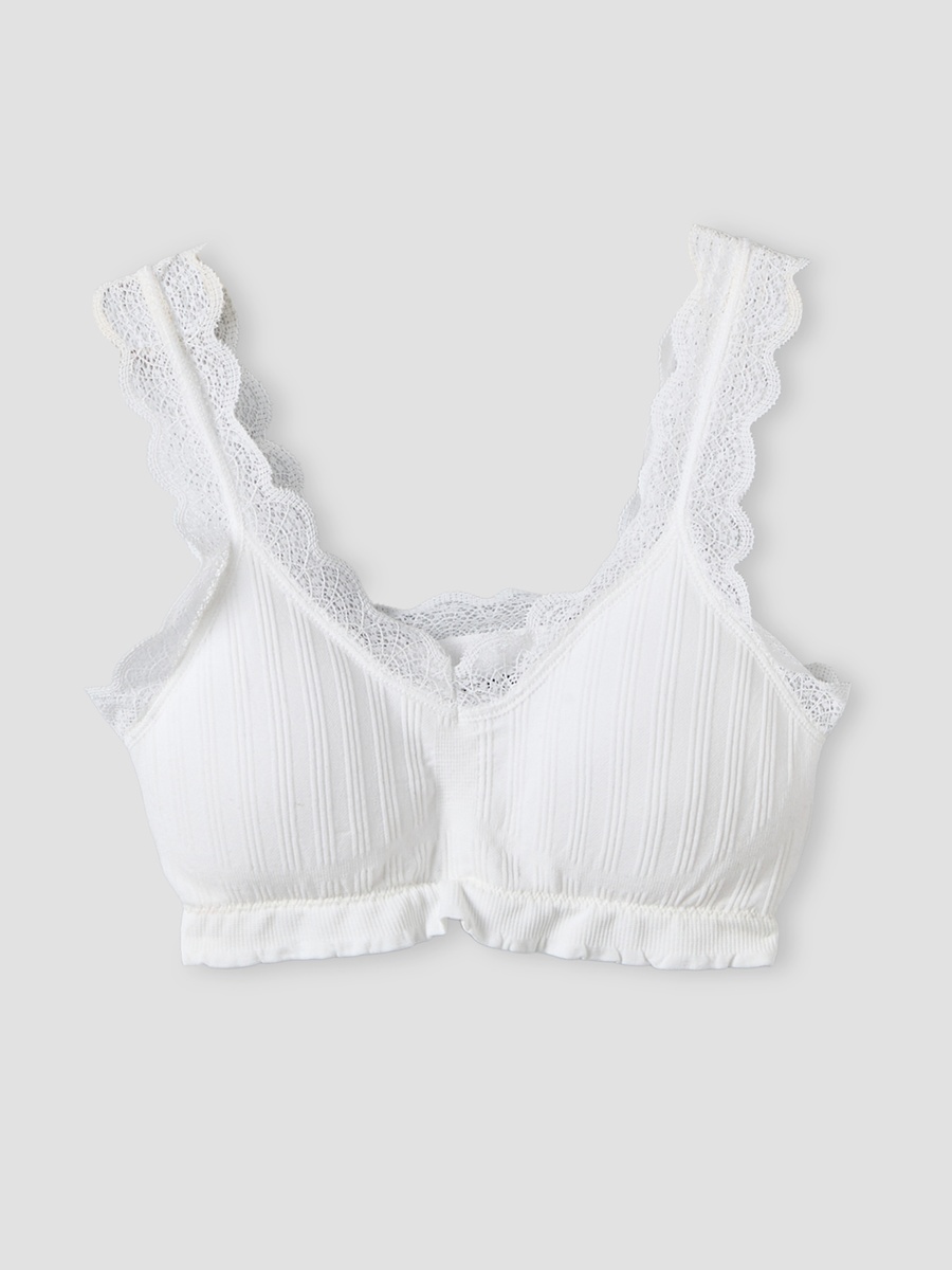 Pack of 2 Trainer Bra with Lace Trim