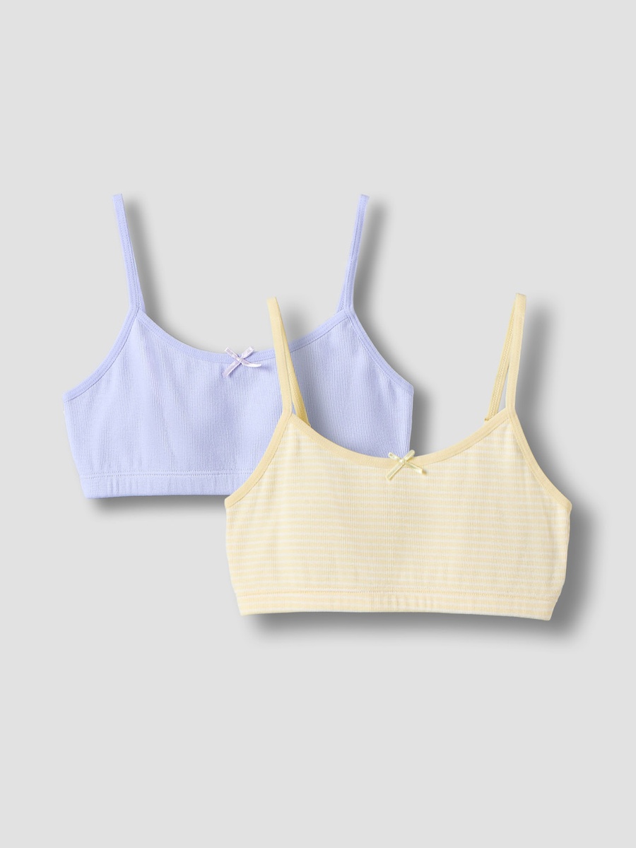Pack of 2 Trainer Bra with Assorted Design