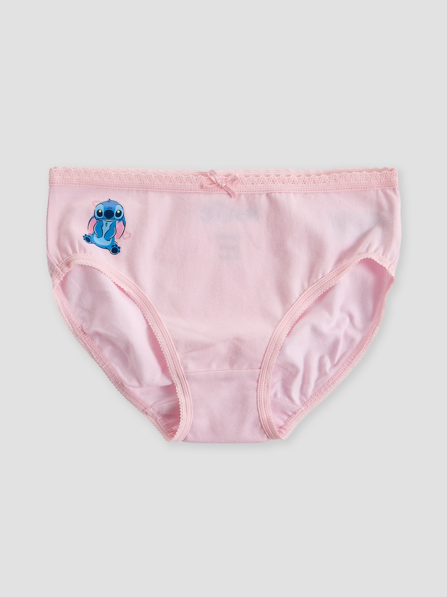 Pack of 3 Briefs with Stitch Print