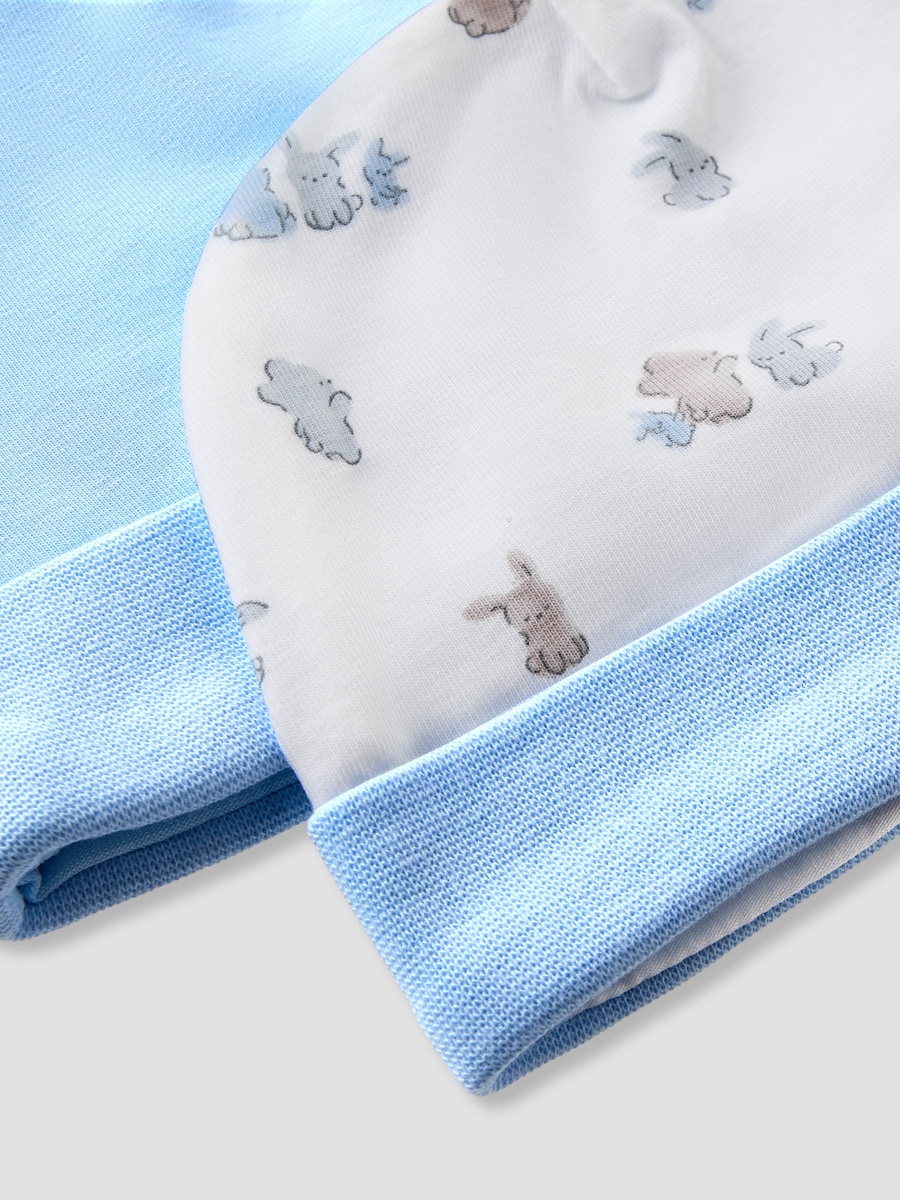 Pack of 2 Cap with Assorted Print