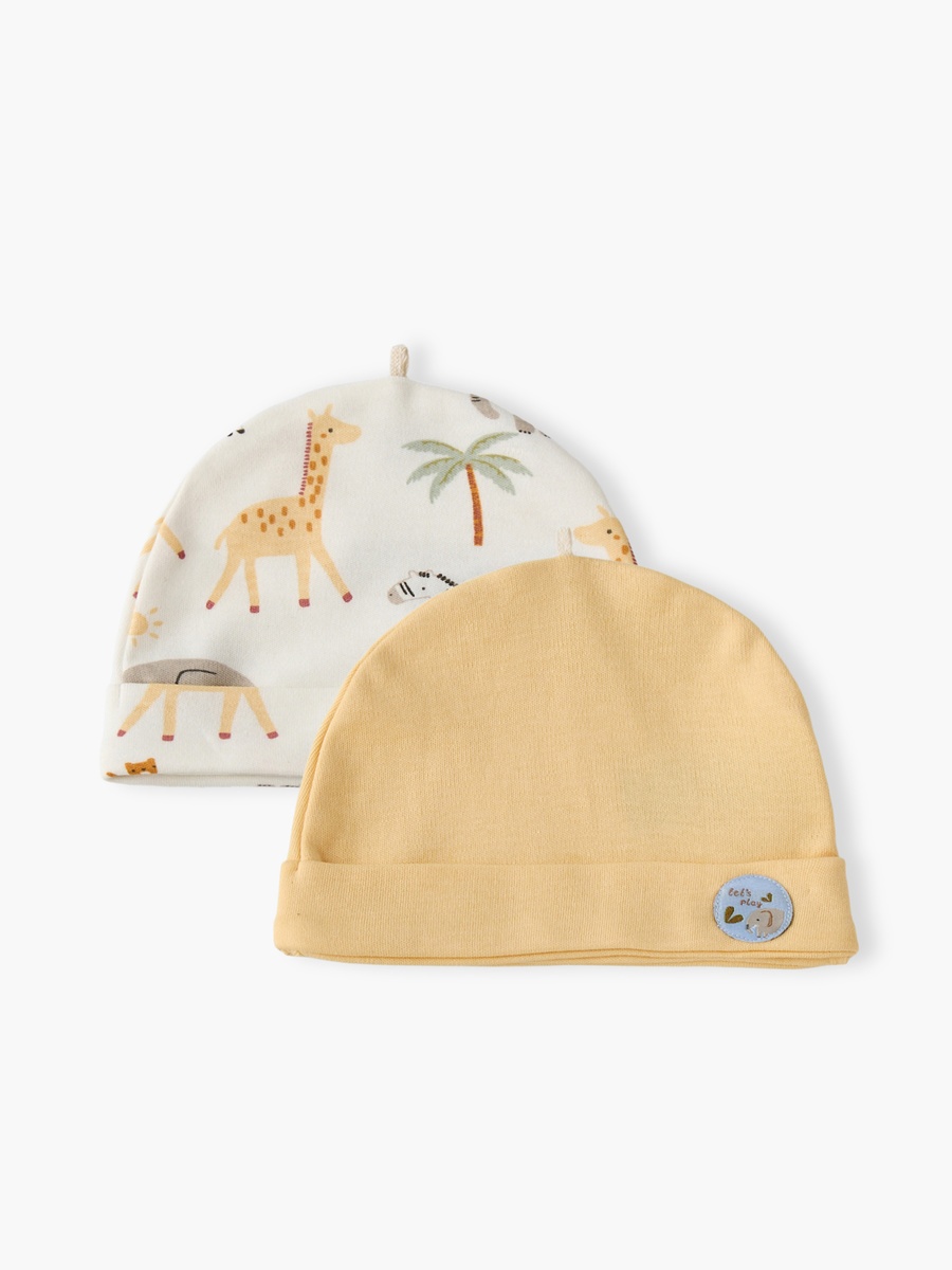 Pack of 2 Cap with Assorted Design