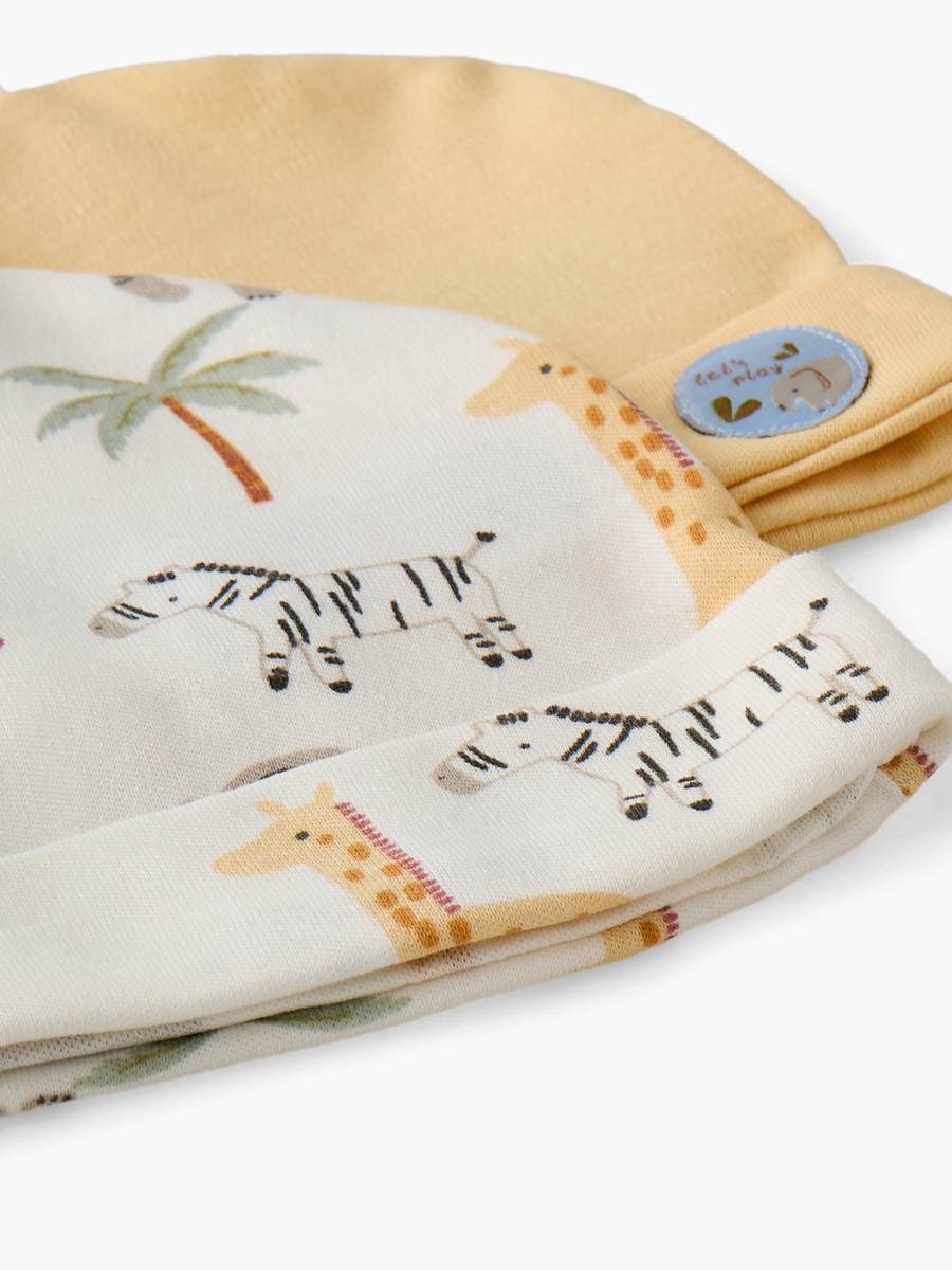Pack of 2 Cap with Assorted Design
