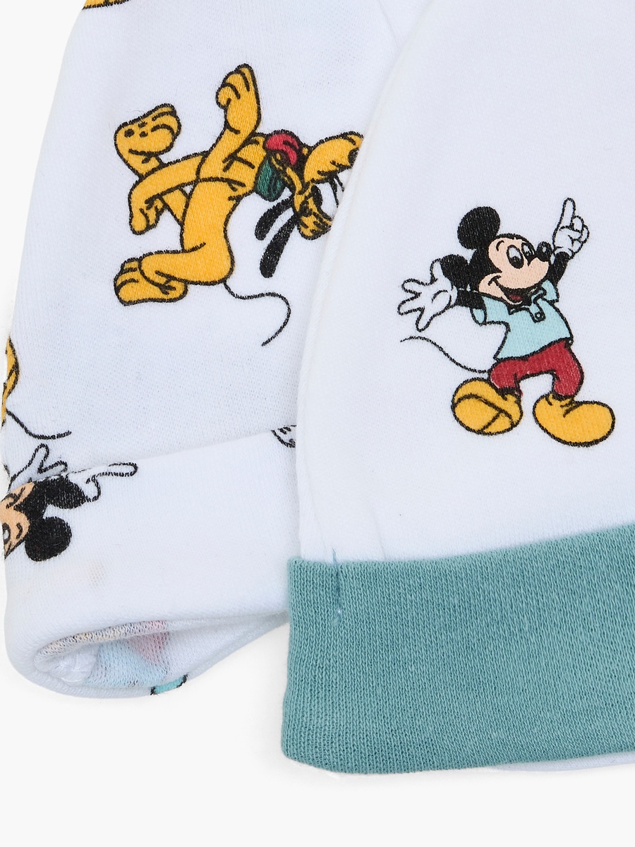 Pack of 2 Cap with Mickey Mouse Print