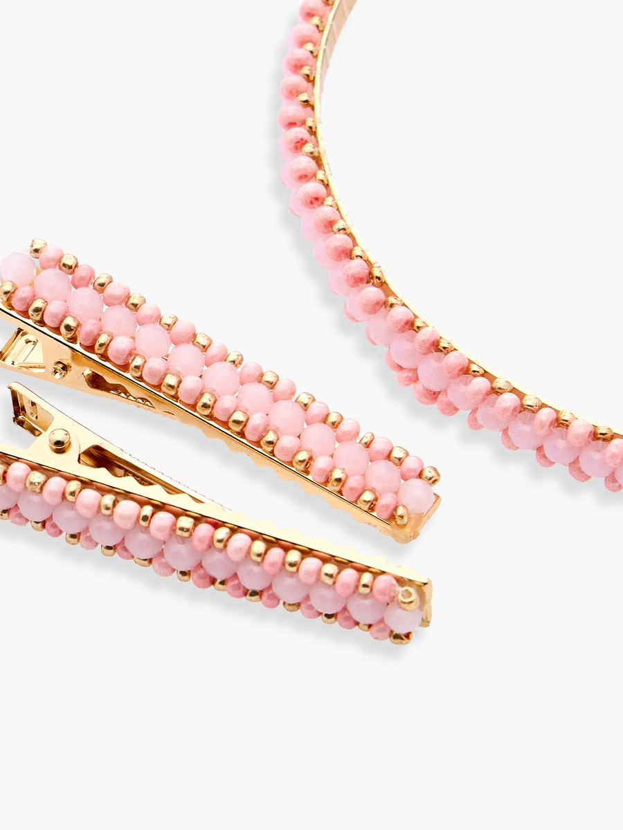 Set of 3 Hair Accessory with Embellishment