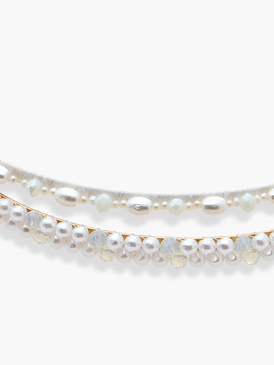 Pack of 2 Hairband with Embellishment