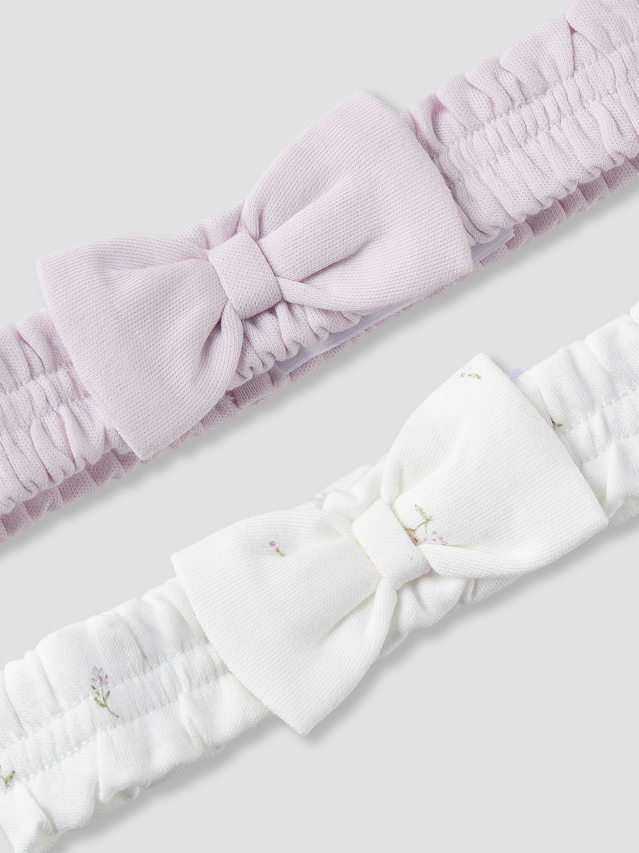 Pack of 2 Hairband with Bow Accent