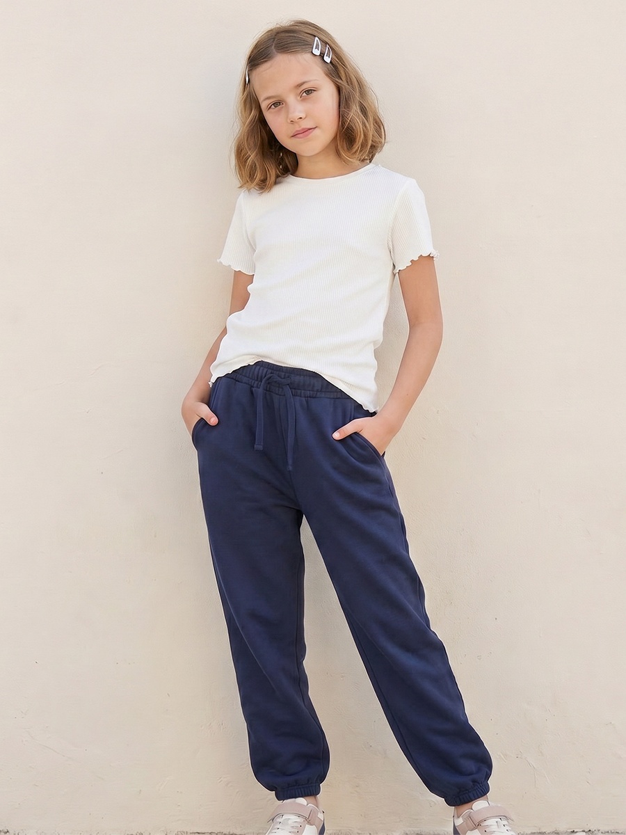 Drawstring Waist Joggers with Pockets