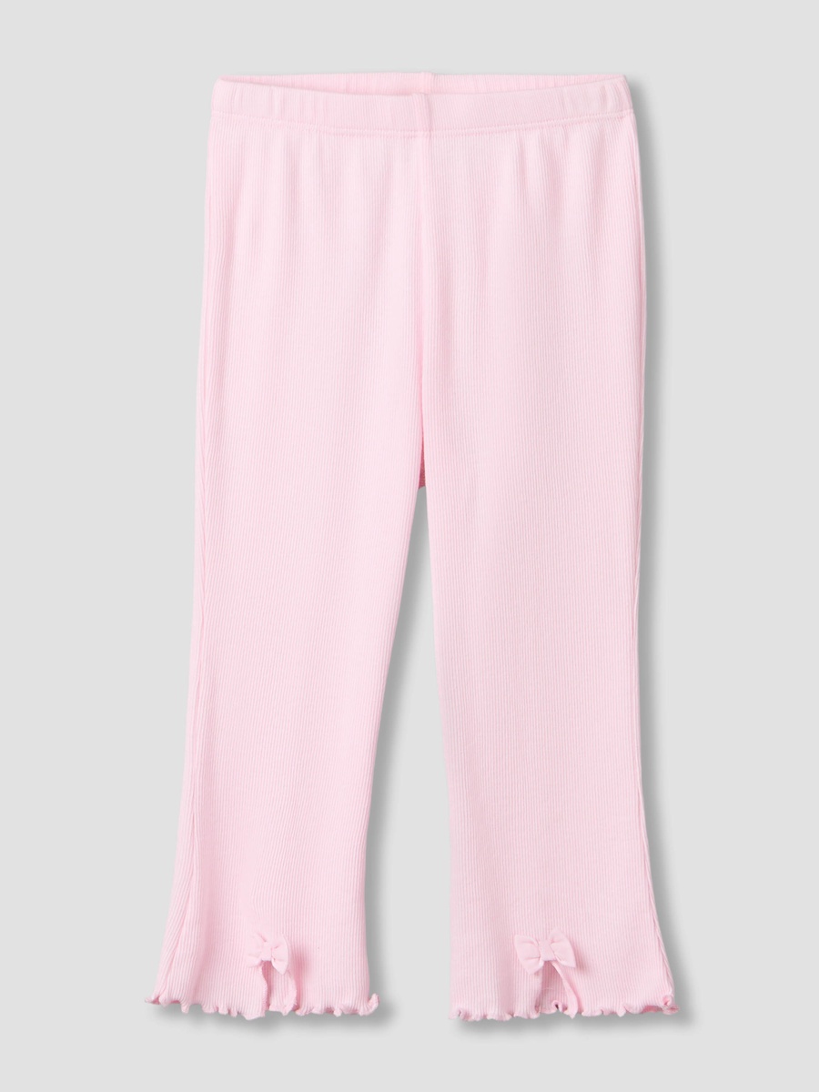 Pack of 2 Leggings with Lettuce Hem