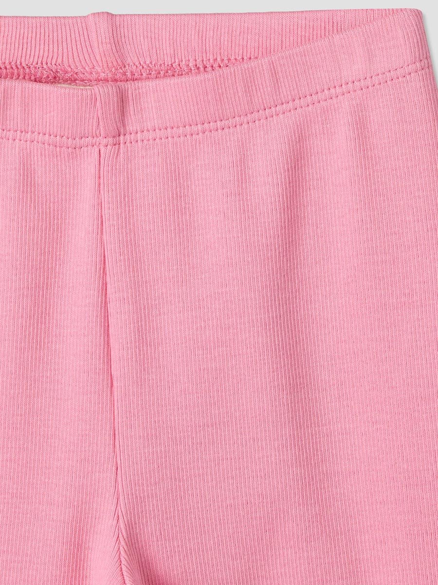 Leggings with Lettuce Hem