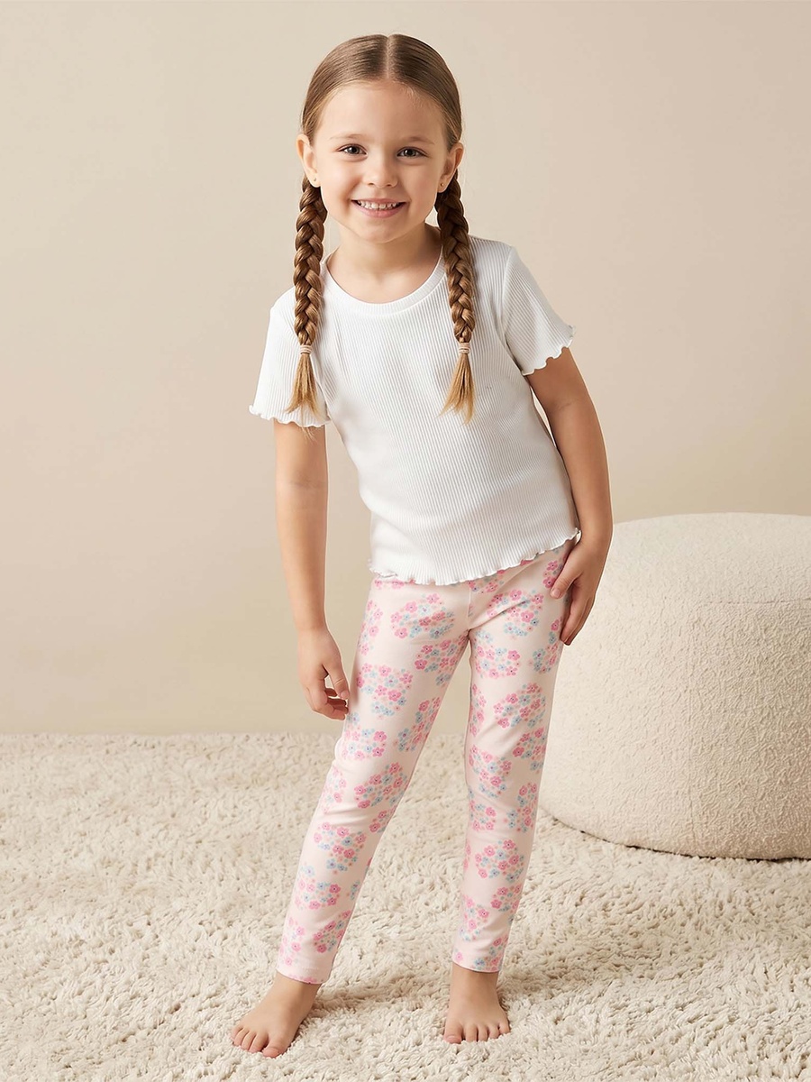 Leggings with Floral Print