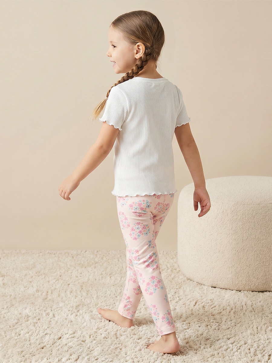 Leggings with Floral Print