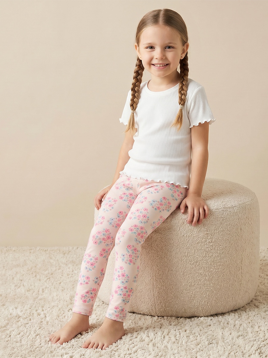 Leggings with Floral Print