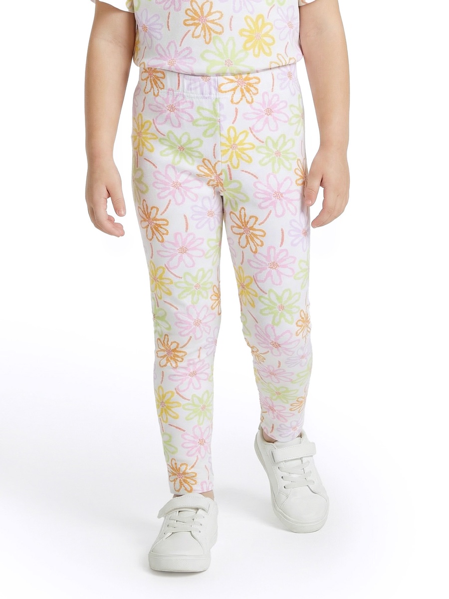 Leggings with Floral Print