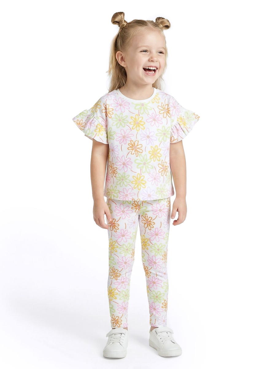 Leggings with Floral Print