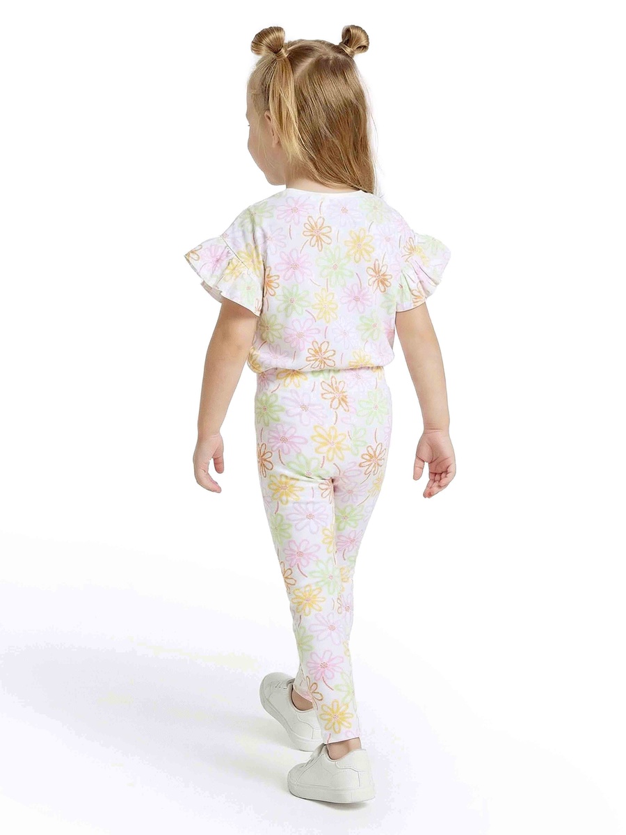 Leggings with Floral Print