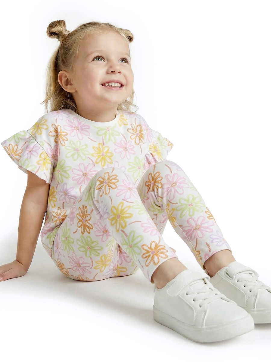 Leggings with Floral Print