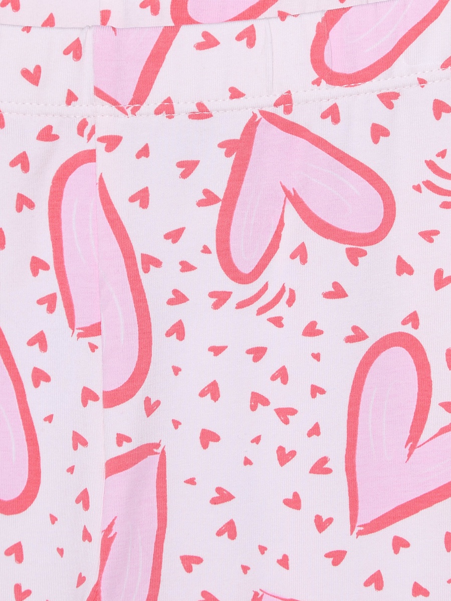 Leggings with Heart Print