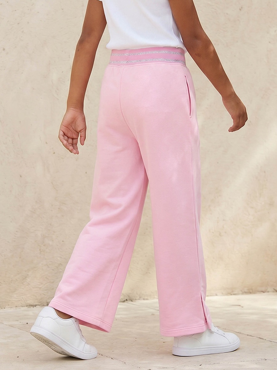 Elasticated Waist Track Pants with Pockets