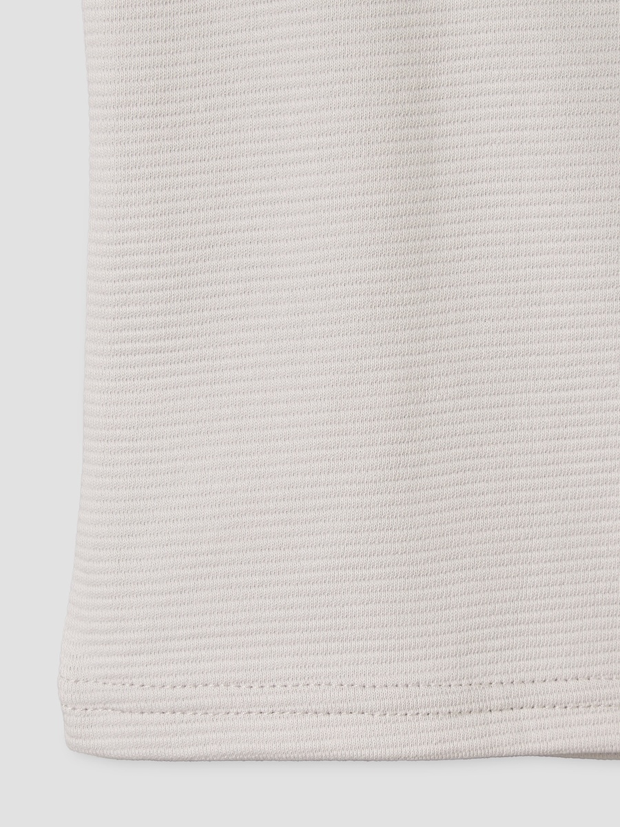 Crew Neck Short Sleeves T-Shirt and Shorts Set with Elasticated Drawstring Closure