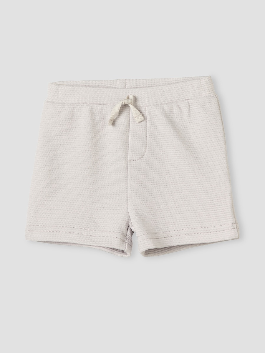 Crew Neck Short Sleeves T-Shirt and Shorts Set with Elasticated Drawstring Closure