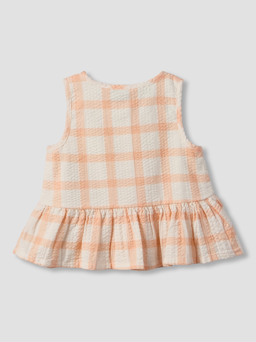 Round Neck Sleeveless Top and Shorts Set with Floral Applique