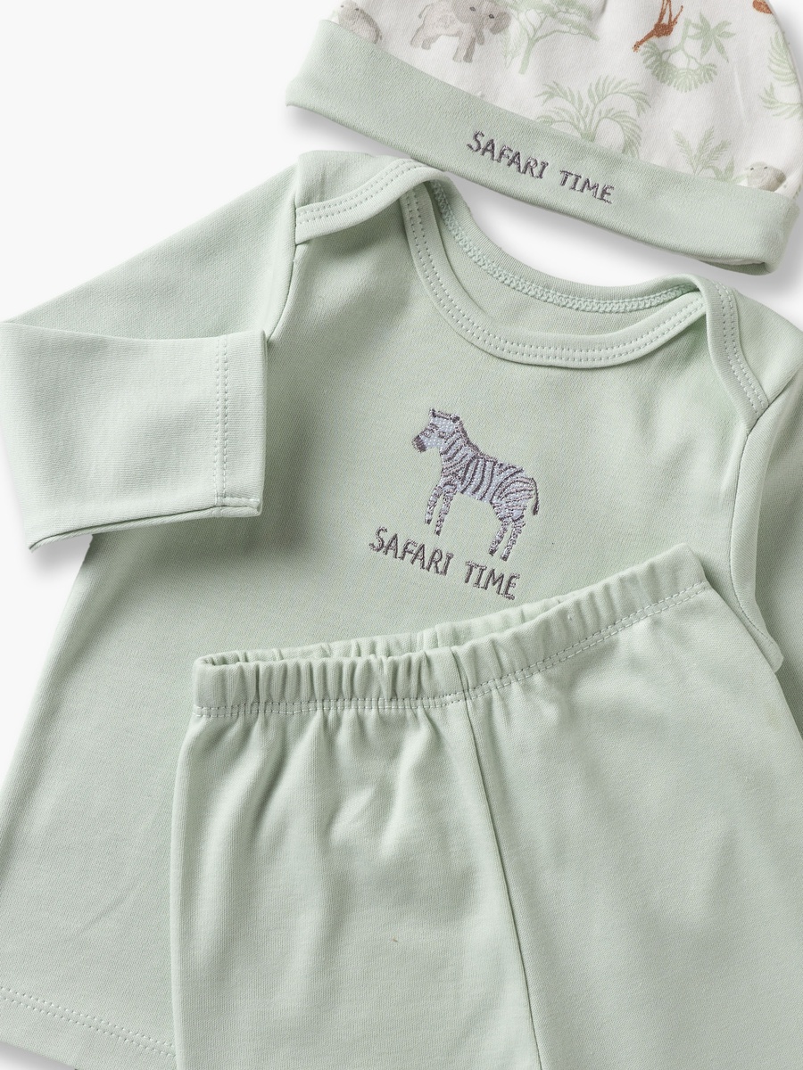 Set of 10 Clothing Gift Set with Safari Print