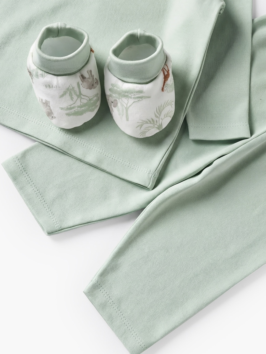 Set of 10 Clothing Gift Set with Safari Print