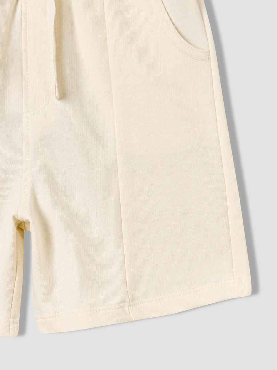 Drawstring Waist Shorts with Pockets