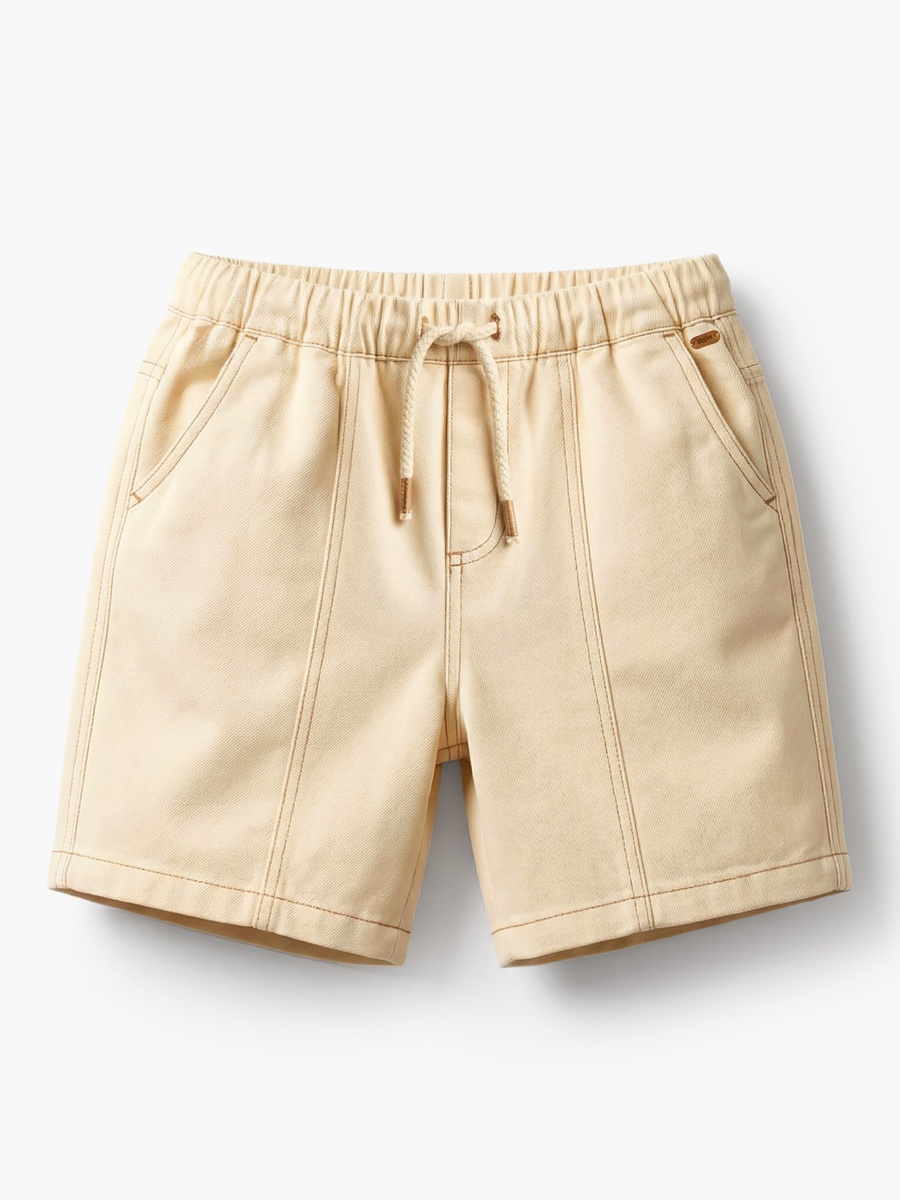 Drawstring Waist Shorts with Pockets