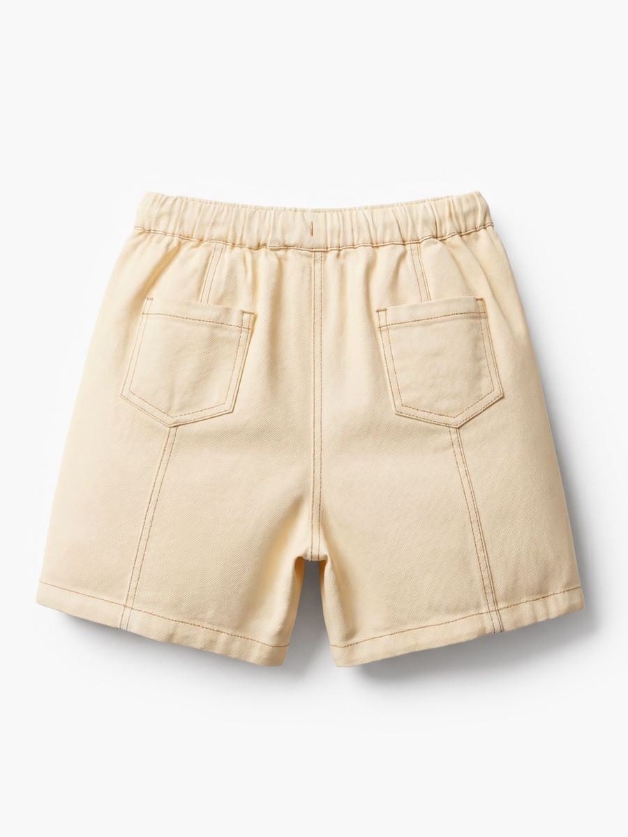 Drawstring Waist Shorts with Pockets