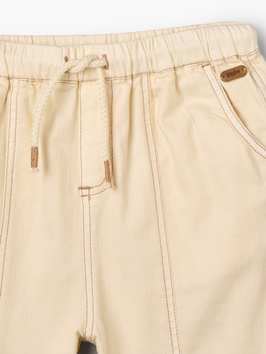 Drawstring Waist Shorts with Pockets