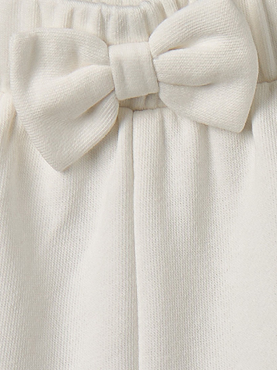 Above Knee Elasticated Waist Shorts with Ruffle Trim