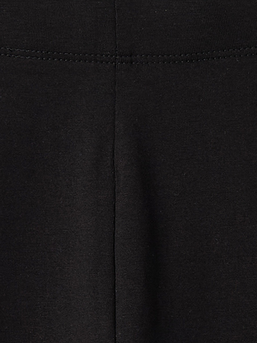Above Knee Elasticated Waist Shorts with Stripes