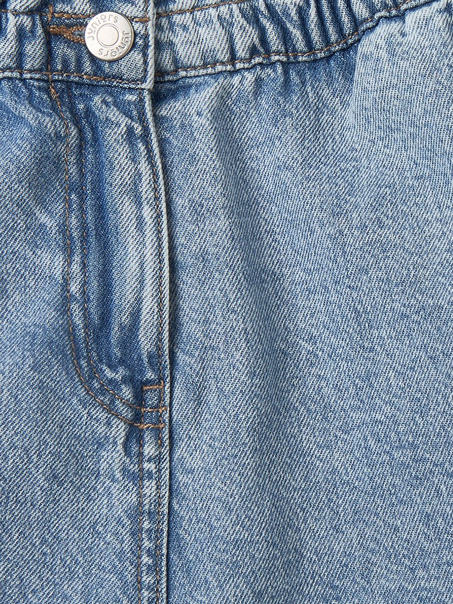 Elasticated Waist Shorts with Pockets