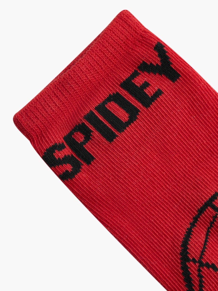 Pack of 3 Boys Socks with Spider-Man Print